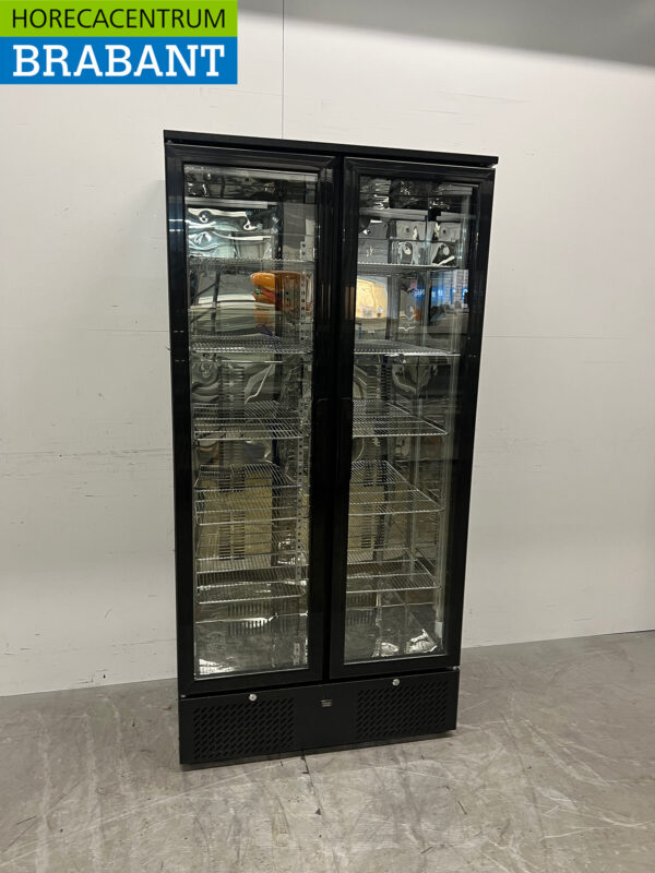 Maxxfrost 2-türiger Glastürkühlschrank 458 Liter 230V Horeca