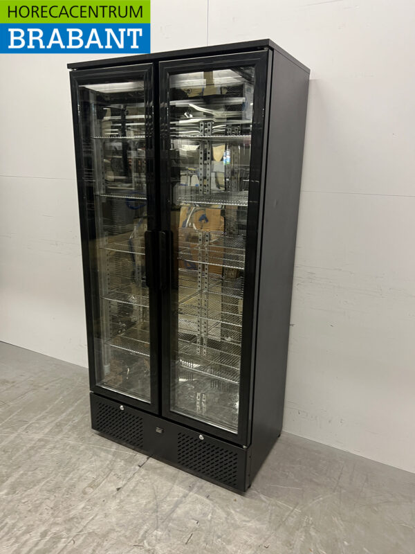 Maxxfrost 2-türiger Glastürkühlschrank 458 Liter 230V Horeca – Bild 3