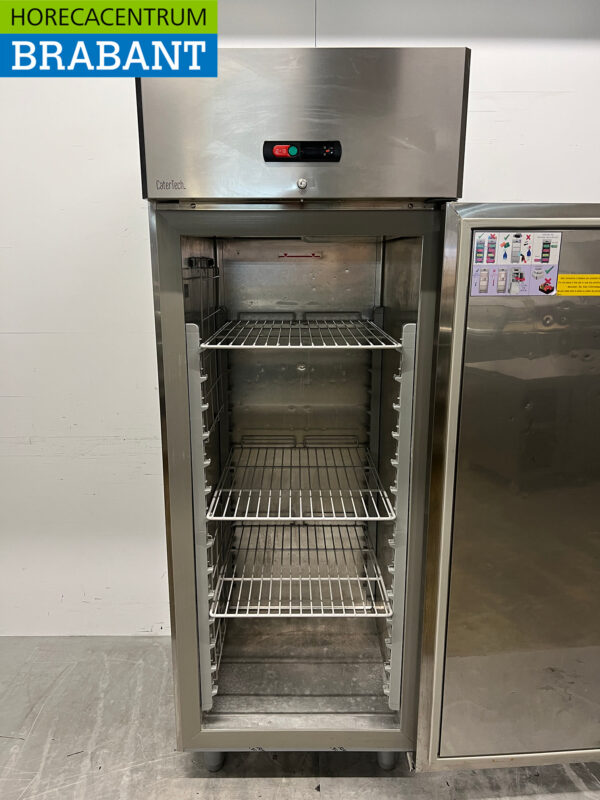 Catertech Edelstahl-Kühlschrank 600 Liter 230V Catering – Bild 4