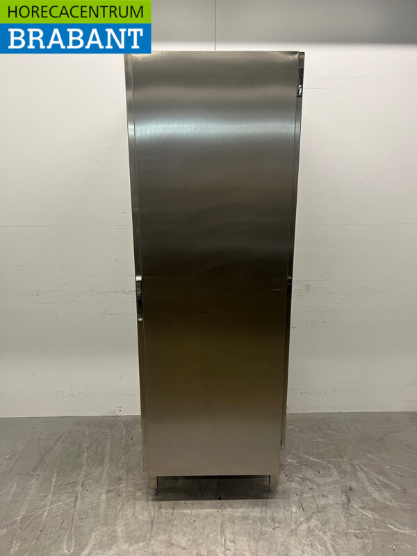 Servierschrank aus Edelstahl Arbeitsschrank 1 Tür 70 cm Catering