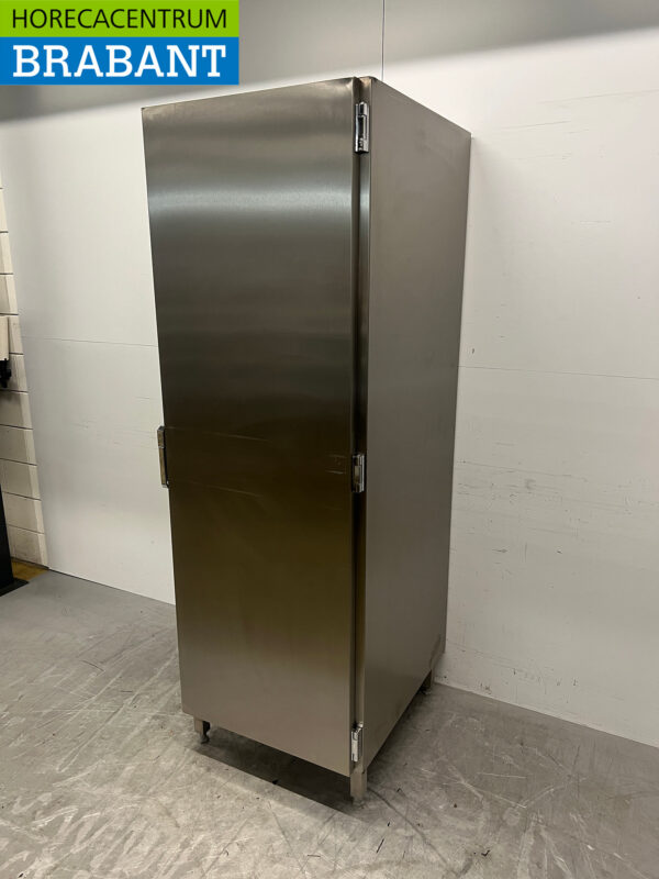 Servierschrank aus Edelstahl Arbeitsschrank 1 Tür 70 cm Catering – Bild 3