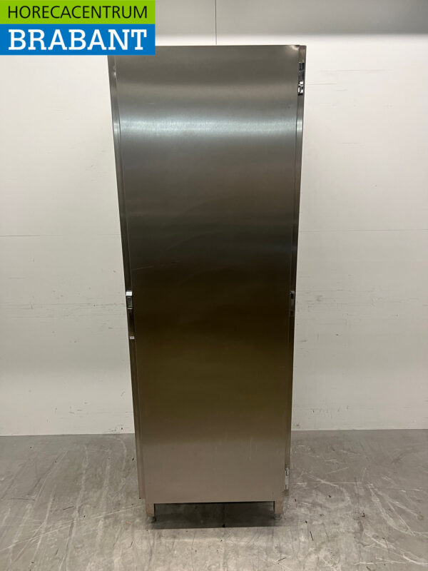 Servierschrank aus Edelstahl Arbeitsschrank 1 Tür 70 cm Catering