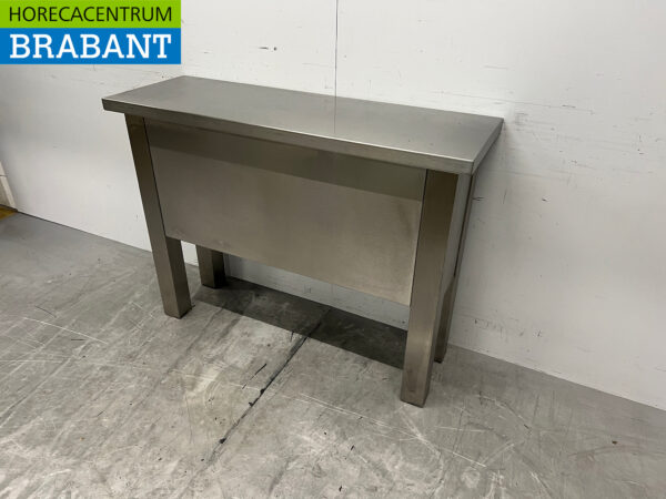 Edelstahl Arbeitstisch 120 x 40 x 89,5 cm Catering – Bild 2