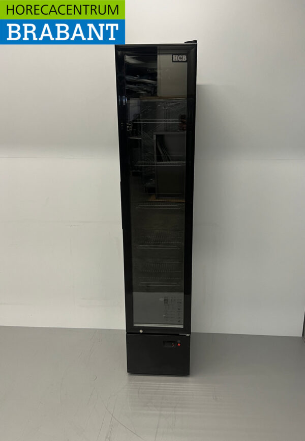 HCB Glastürkühlschrank Getränkekühlschrank Glastür 160 Liter 230V Horeca (kopie)