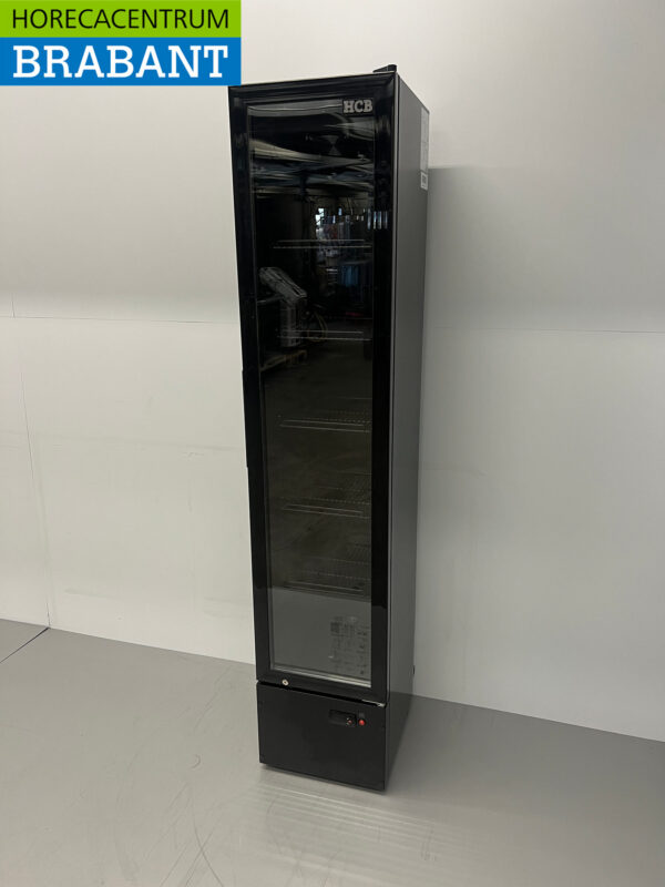HCB Glastürkühlschrank Getränkekühlschrank Glastür 160 Liter 230V Horeca (kopie) – Bild 2