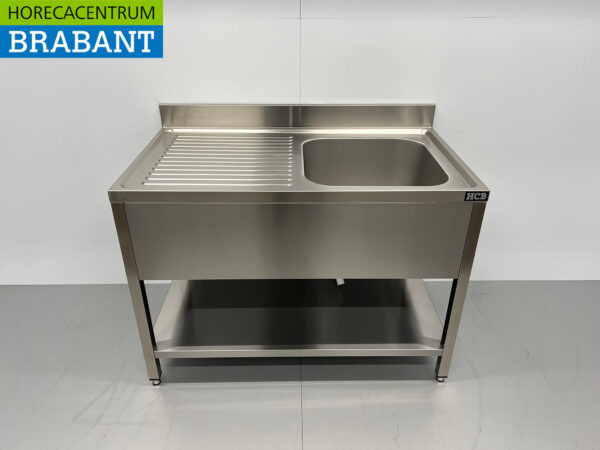 Edelstahlspüle Premium-line Geschweißtes Modell 120 cm Horeca