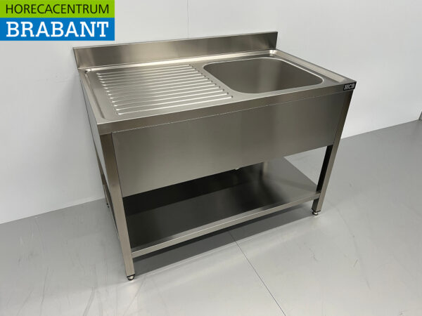 Edelstahlspüle Premium-line Geschweißtes Modell 120 cm Horeca – Bild 3