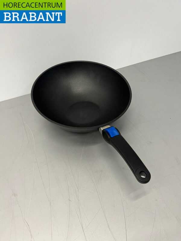 EUROLUX Gusseisen Universal-Wokpfanne Wok 32 x 36 cm - Keramikoberfläche - PFOA-frei - MADE IN GERMANY – Bild 4