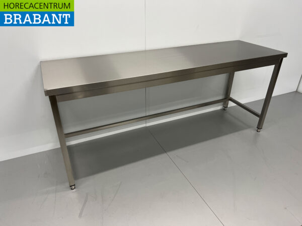 HCB Edelstahl Arbeitstisch Basic-line 200 x 60 x 85 cm Catering – Bild 3