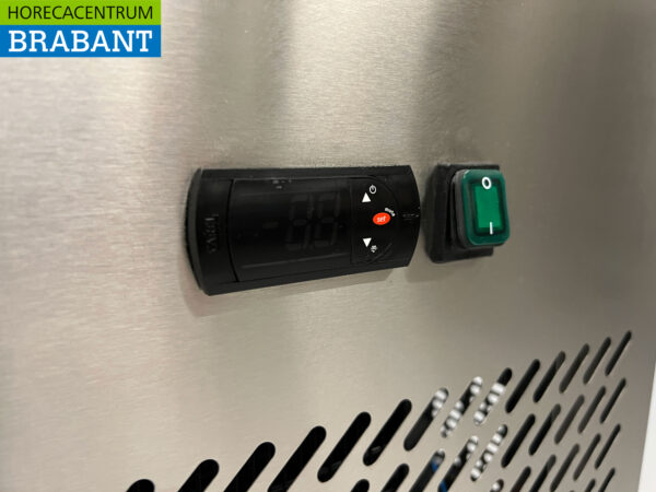 HCB Edelstahl-Kühlwerkbank 4 Schubladen und 1 Tür 179,5 cm 230V Horeca – Bild 7
