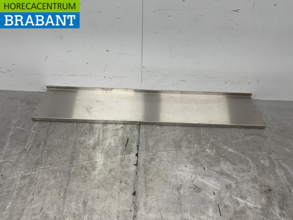 Wandregal aus Edelstahl 150 x 30 cm Horeca