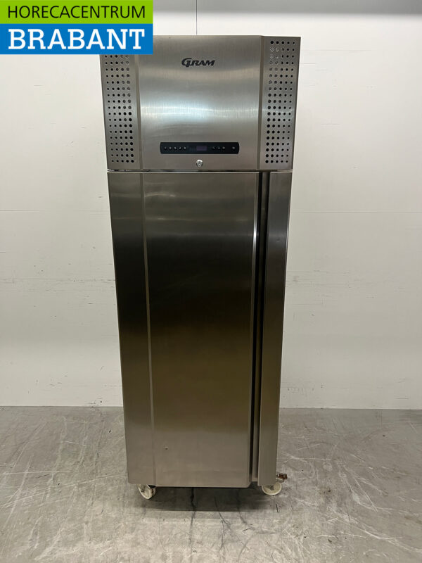 Edelstahl Gram Kühlung Kühlschrank 600 Liter Mobil 230V Horeca