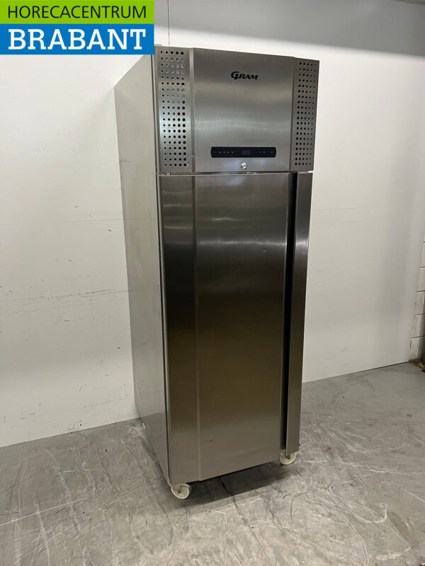 Edelstahl Gram Kühlung Kühlschrank 600 Liter Mobil 230V Horeca – Bild 3