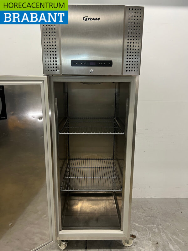 Edelstahl Gram Kühlung Kühlschrank 600 Liter Mobil 230V Horeca – Bild 4