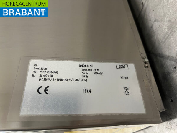 Zanussi ZUCAI Geschirrspüler aus Edelstahl 400V Catering – Bild 6