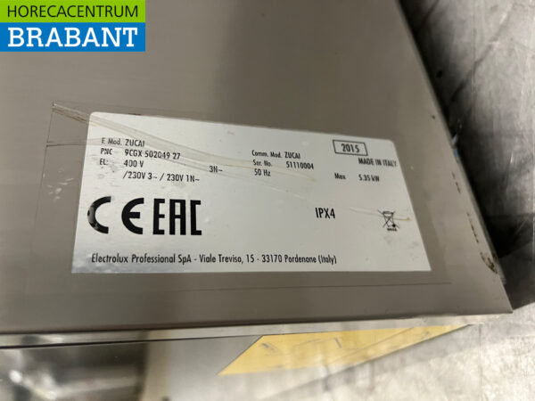 Zanussi ZUCAI Geschirrspüler aus Edelstahl 230V Horeca – Bild 6