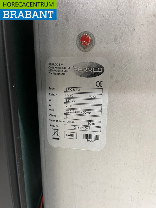 Serrco Fasskühler 135 cm 230V Horeca – Bild 5