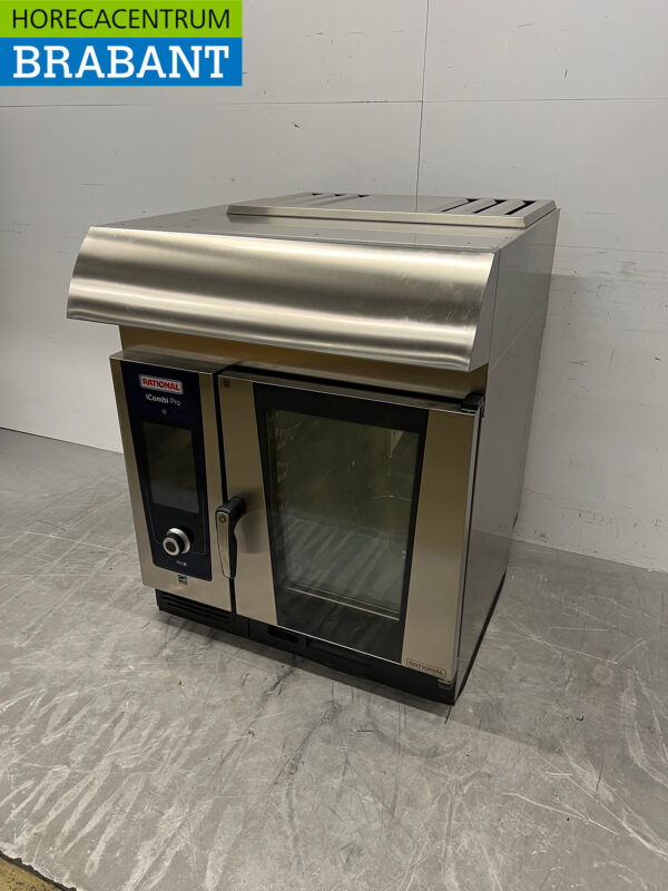 Edelstahl Rational I-Combi Pro Combisteamer 6 x 1/1 GN mit Haube 2024 400V Horeca – Bild 2