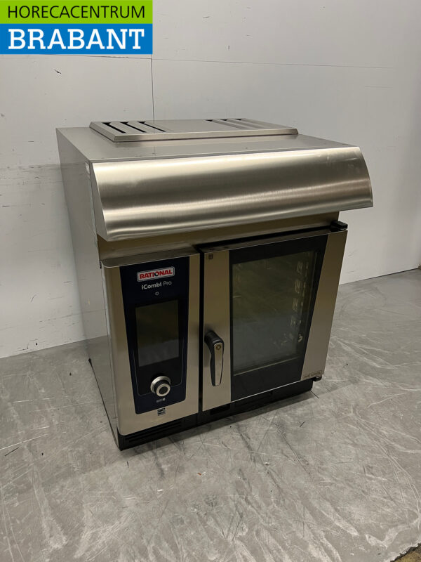 Edelstahl Rational I-Combi Pro Combisteamer 6 x 1/1 GN mit Haube 2024 400V Horeca – Bild 3