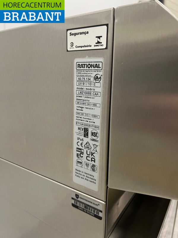 Edelstahl Rational I-Combi Pro Combisteamer 6 x 1/1 GN mit Haube 2024 400V Horeca – Bild 8