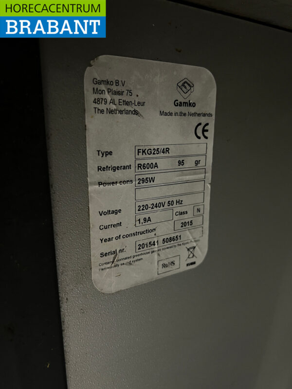 Gamko Fasskühler 88 cm 230V Horeca – Bild 5