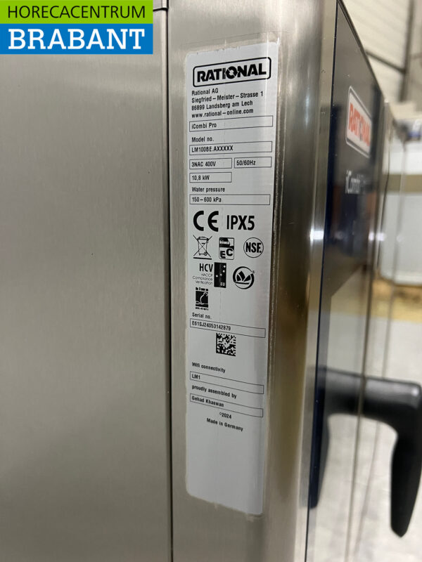 Edelstahl Rational iCombi Pro Combisteamer 6 x 1/1 GN 2024 400V Horeca – Bild 8