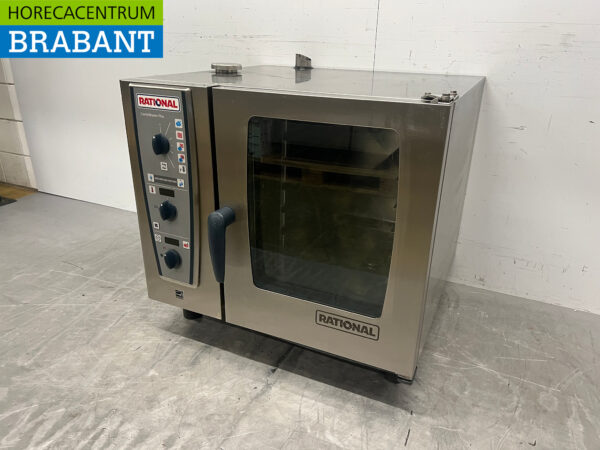 Edelstahl Rational Combimaster Plus Combisteamer Steamer 6 x 1/1 GN 400V Horeca – Bild 2
