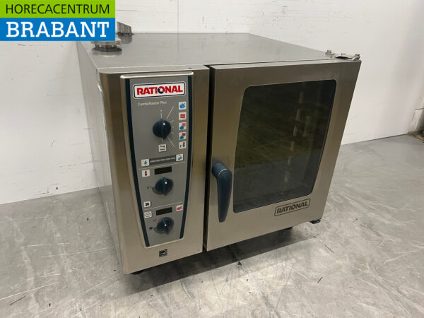 Edelstahl Rational Combimaster Plus Combisteamer Steamer 6 x 1/1 GN 400V Horeca – Bild 3
