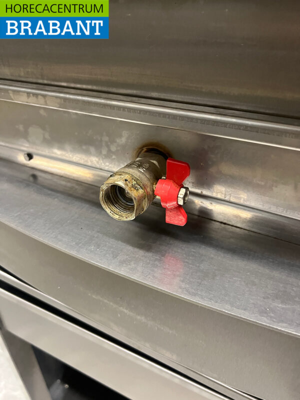 Edelstahl Fri-Jado Rotisserie Hähnchen Grill 5 Spieße 400V Horeca – Bild 4