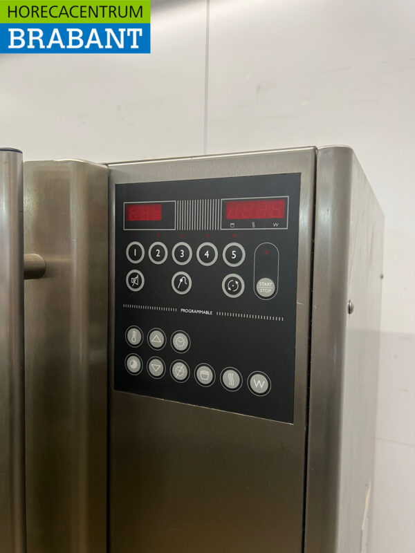 Edelstahl Fri-Jado Rotisserie Hähnchen Grill 5 Spieße 400V Horeca – Bild 6