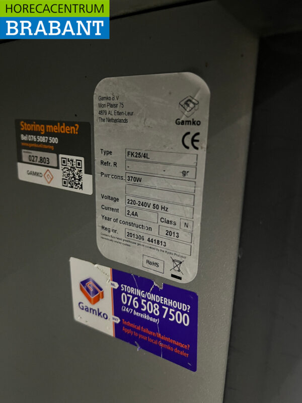 Gamko Fasskühler Fasskühler 88 cm 230V Horeca – Bild 5