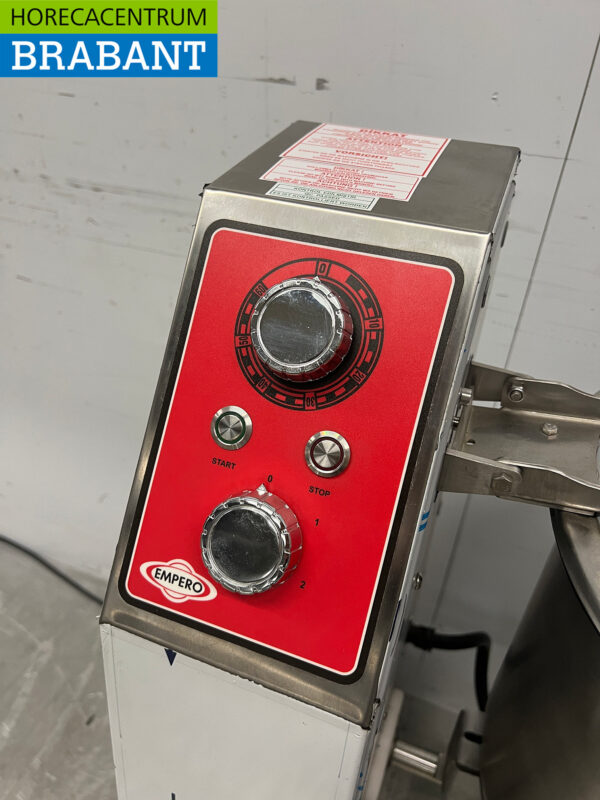 Empero Kutter / Mixer / Gemüseschneider aus Edelstahl 20 Liter 230V Horeca – Bild 7