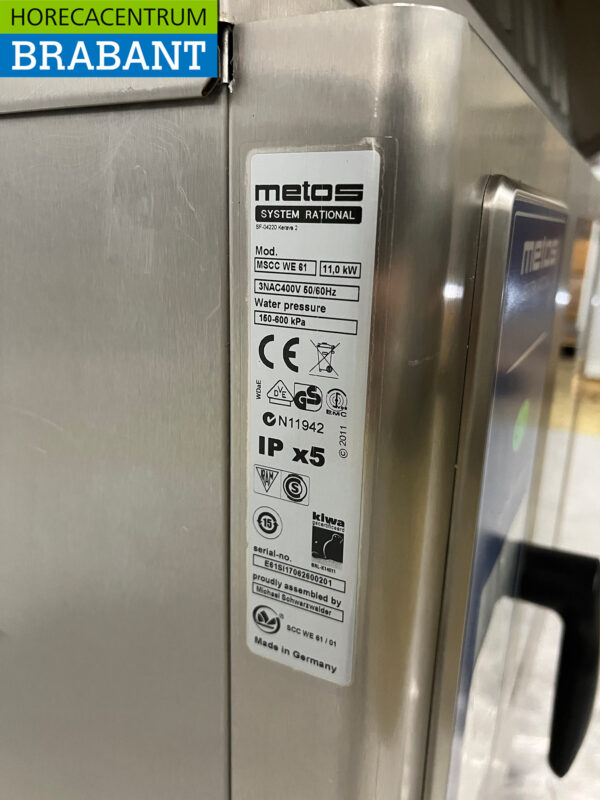 Rational SCC SelfCookingCenter aus Edelstahl mit Haube 6 x 1/1 GN 400V – Bild 7
