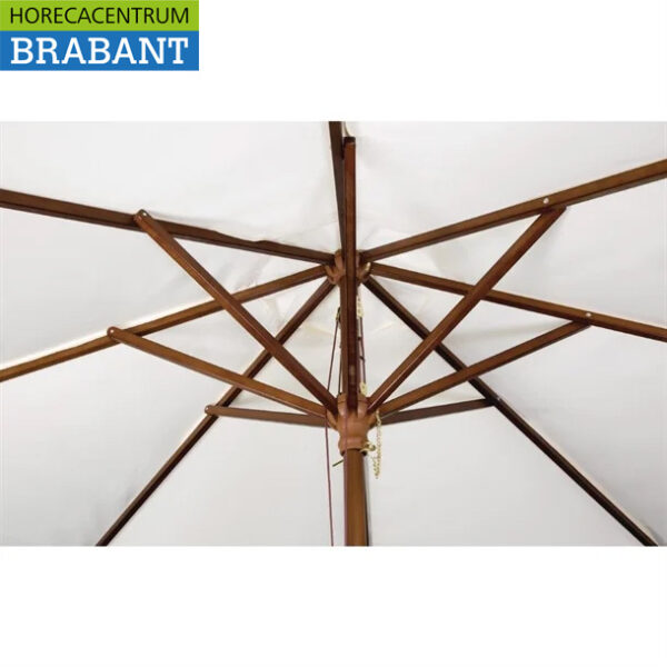 Bolero Quadratischer Sonnenschirm 2,5 m Creme Farbe Hospitality – Bild 3