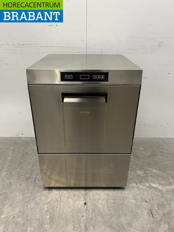 Smeg UD505D Geschirrspüler aus Edelstahl mit Ablaufpumpe 400V Catering