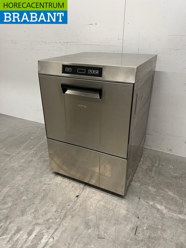 Smeg UD505D Geschirrspüler aus Edelstahl mit Ablaufpumpe 400V Catering – Bild 2