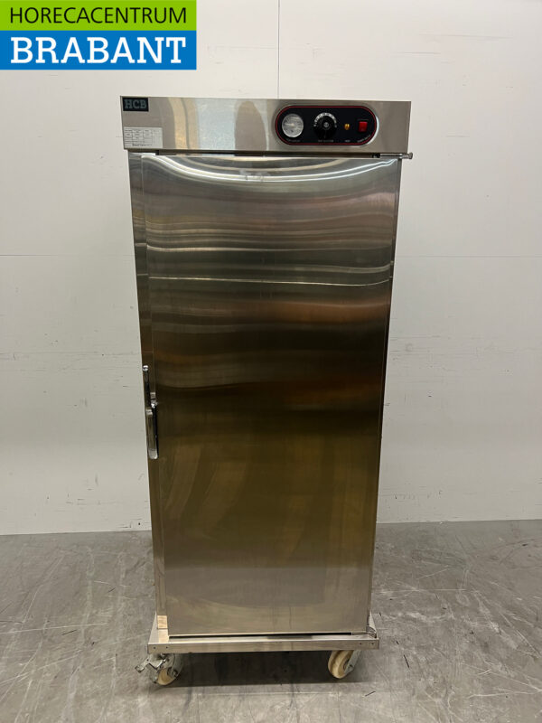 HCB Bankettwagen aus Edelstahl Warmhalteschrank 1 Tür 11 x 2/1 GN 230V Horeca