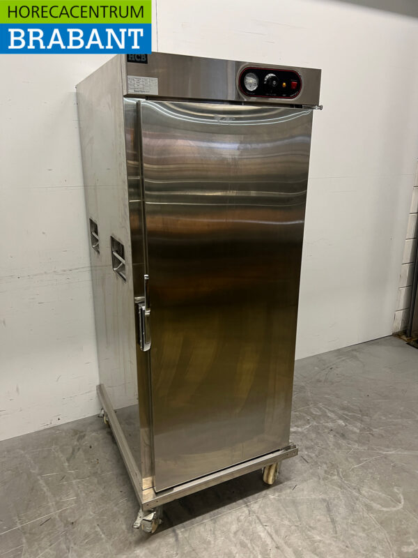 HCB Bankettwagen aus Edelstahl Warmhalteschrank 1 Tür 11 x 2/1 GN 230V Horeca – Bild 3