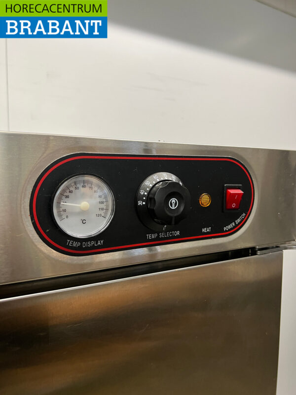 HCB Bankettwagen aus Edelstahl Warmhalteschrank 1 Tür 11 x 2/1 GN 230V Horeca – Bild 4