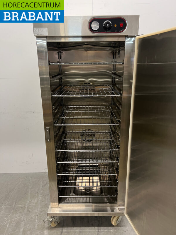 HCB Bankettwagen aus Edelstahl Warmhalteschrank 1 Tür 11 x 2/1 GN 230V Horeca – Bild 5