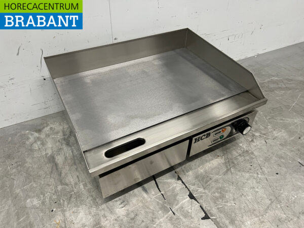 Edelstahl Grillplatte Glatte Platte 55 cm 230V Horeca – Bild 3