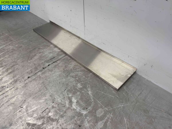 Wandregal aus Edelstahl 150 x 30 cm Horeca (kopie) – Bild 3