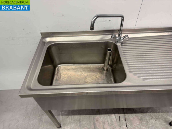 Edelstahlspüle Doppelspüle Premium-line 160 cm Horeca (kopie) – Bild 3