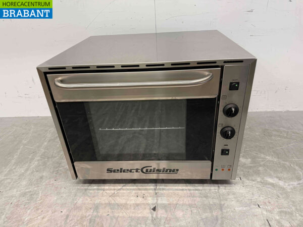 Euromax Heißluftofen aus Edelstahl Backofen mit Grillfunktion 230V Horeca
