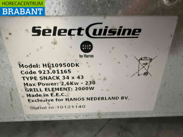 Euromax Heißluftofen aus Edelstahl Backofen mit Grillfunktion 230V Horeca – Bild 6