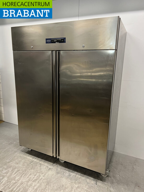 Rubbens Doppeltür-Gefrierschrank aus Edelstahl 1400 Liter 230V Horeca – Bild 2