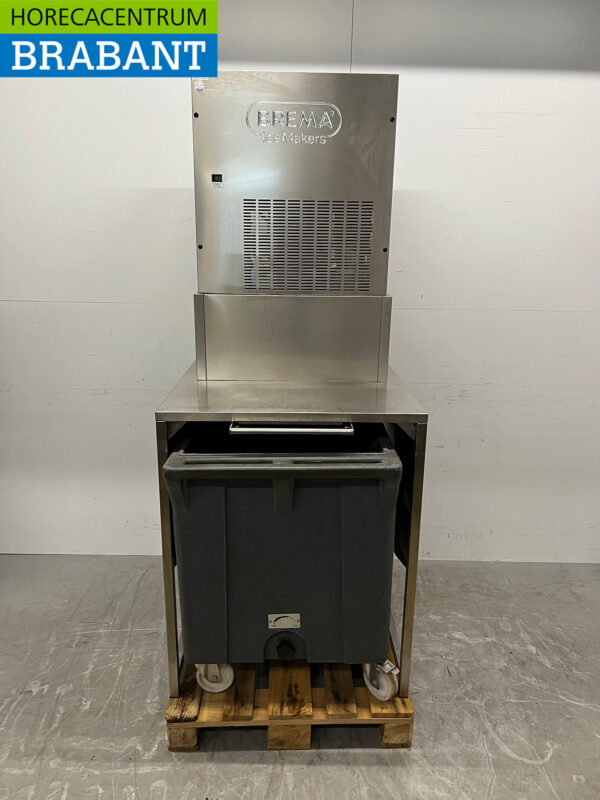 Edelstahl Brema G 250A Q Schäl-Eismaschine 250 kg pro Tag 230V Horeca