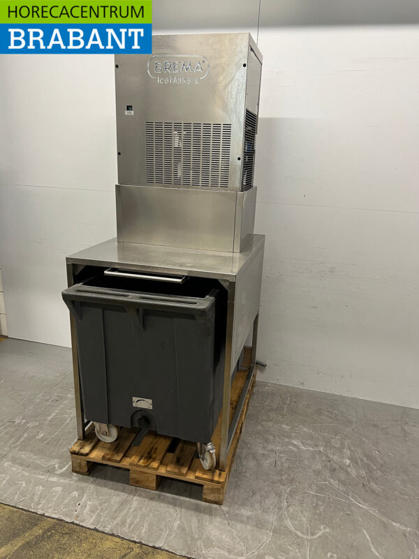 Edelstahl Brema G 250A Q Schäl-Eismaschine 250 kg pro Tag 230V Horeca – Bild 2