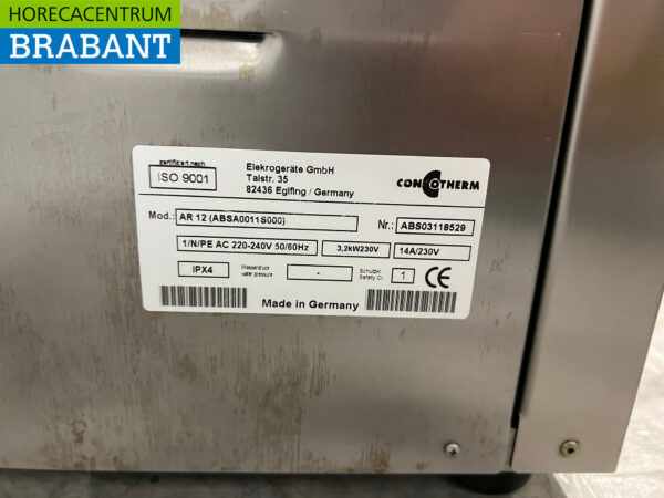 Edelstahl Convotherm AR12 Umluftofen 7x 38/26,5 cm 230V Horeca – Bild 5