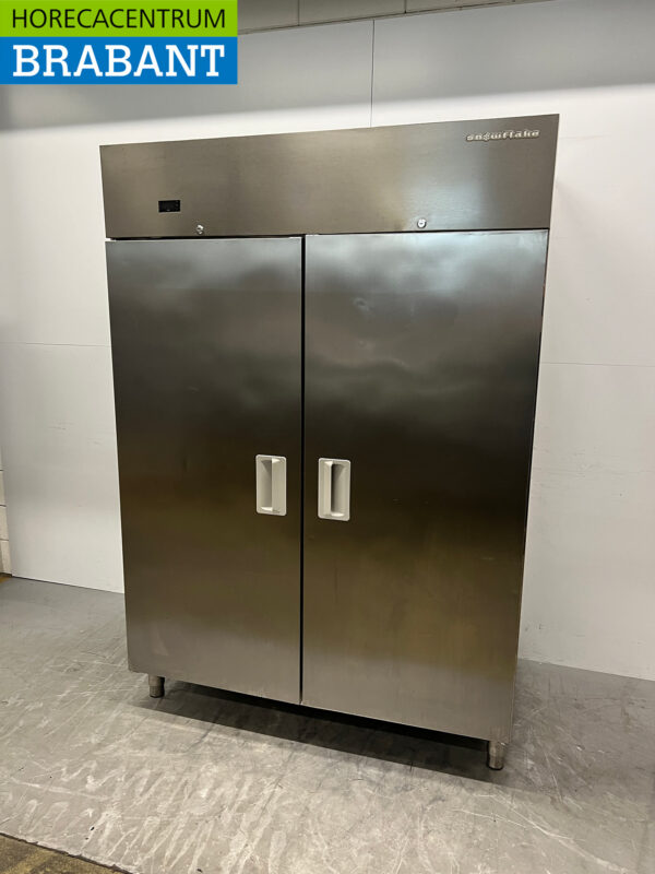 Edelstahl Snowflake / Gram Doppeltüriger Gefrierschrank 1230 Liter 230V Horeca – Bild 2